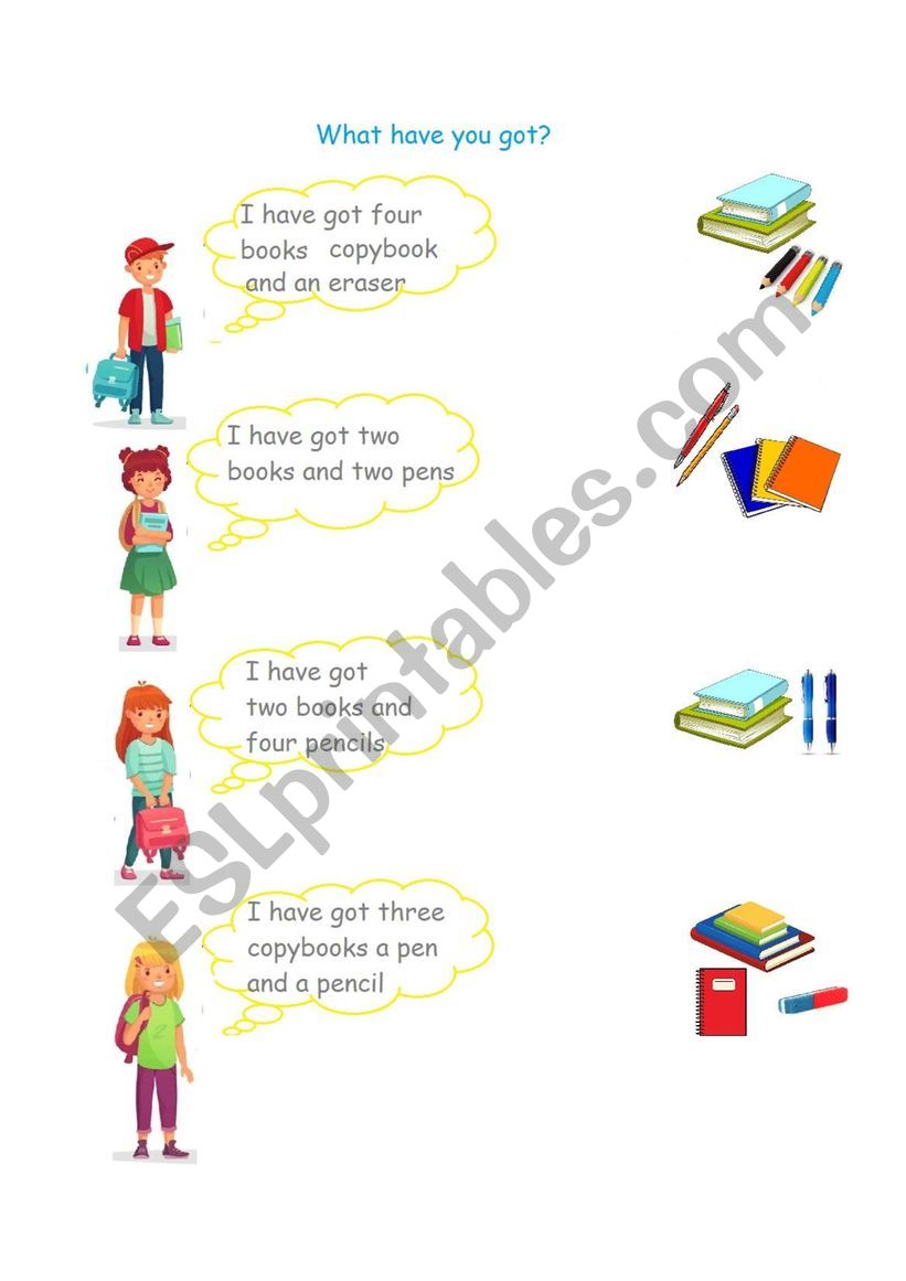 school worksheet