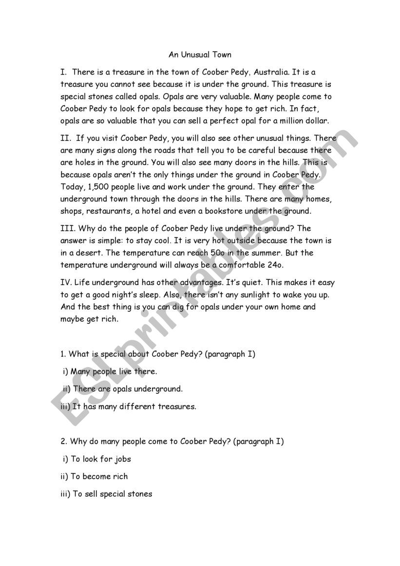 An unseen worksheet
