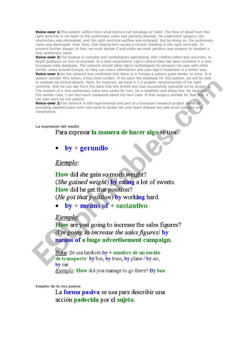 gerundio worksheet