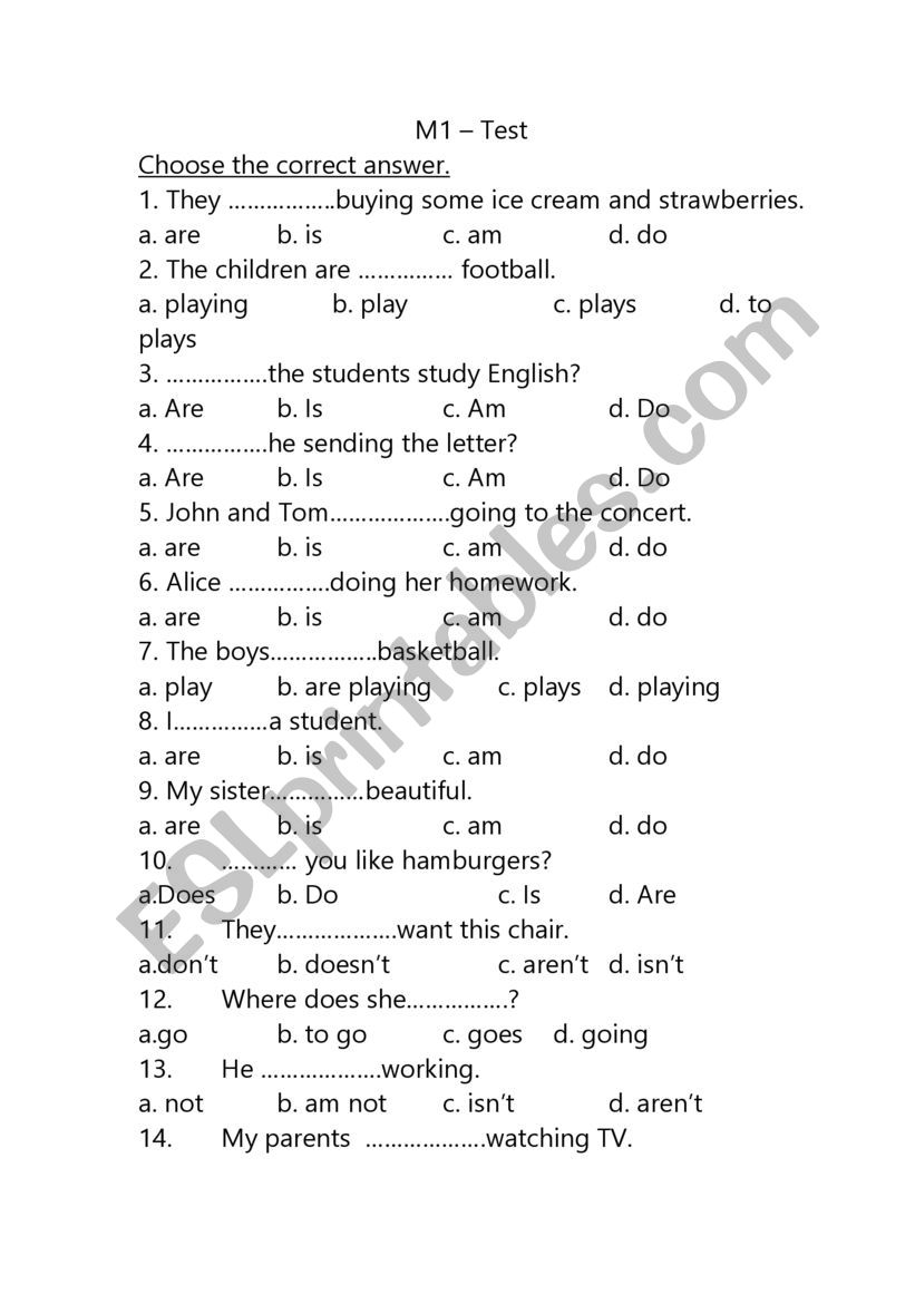 easy-english-test-esl-worksheet-by-kanittha