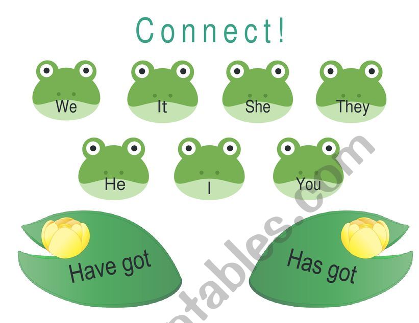 Have got/ has got worksheet