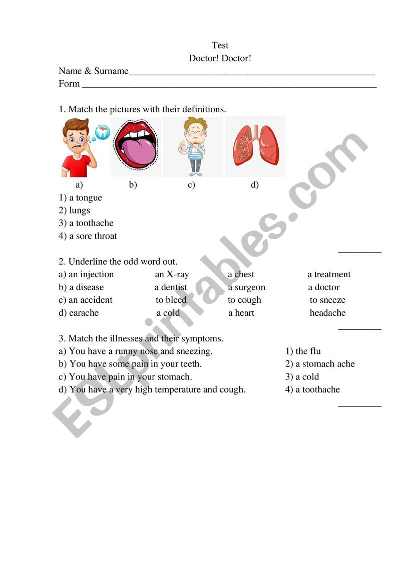 Test to the topic 