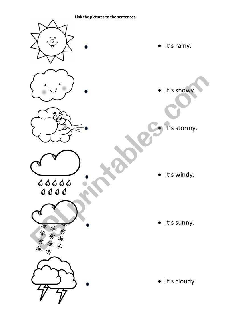 weather worksheet