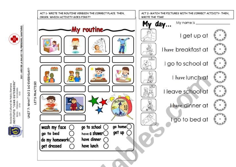 Simple present worksheet