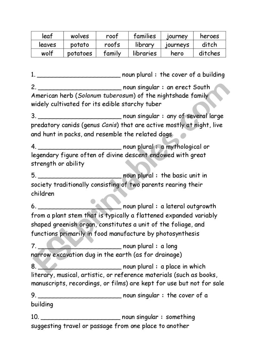 Spelling Words Definitions Grade 4 Week 16