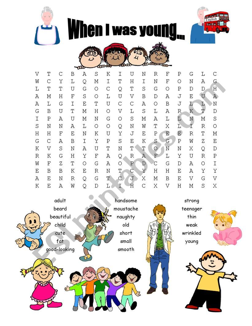 Adjectives worksheet