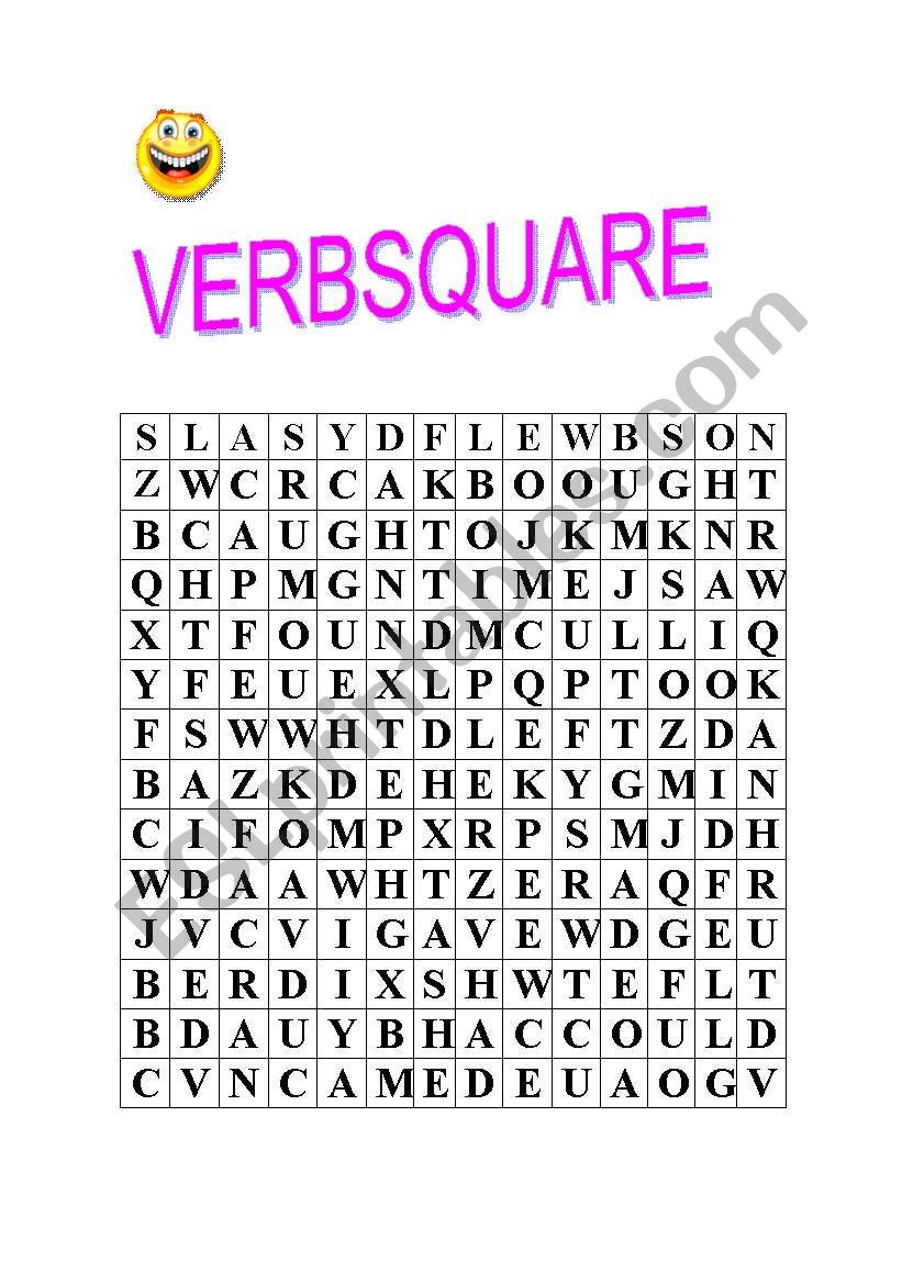 verbsquare..simple past irregular verbs