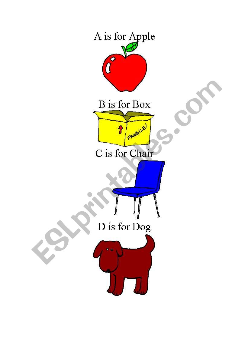 ABC Color worksheet