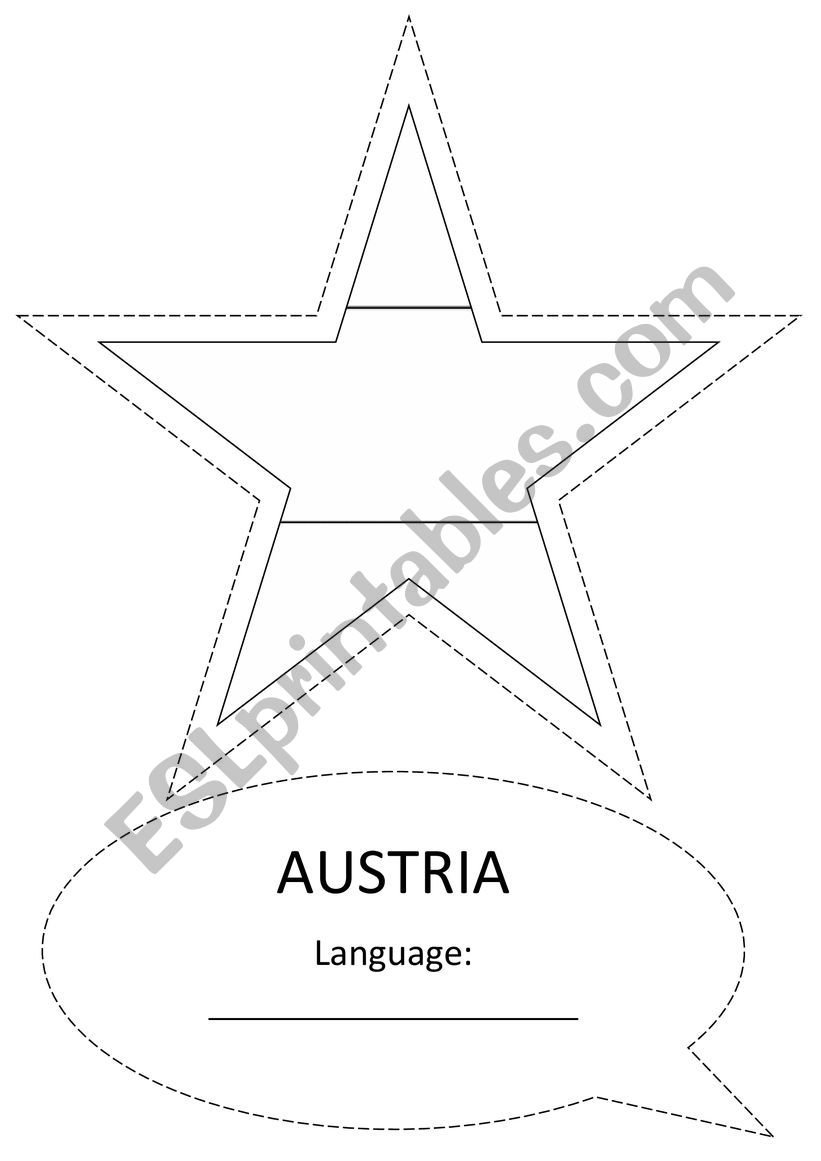 European Day of Languages worksheet