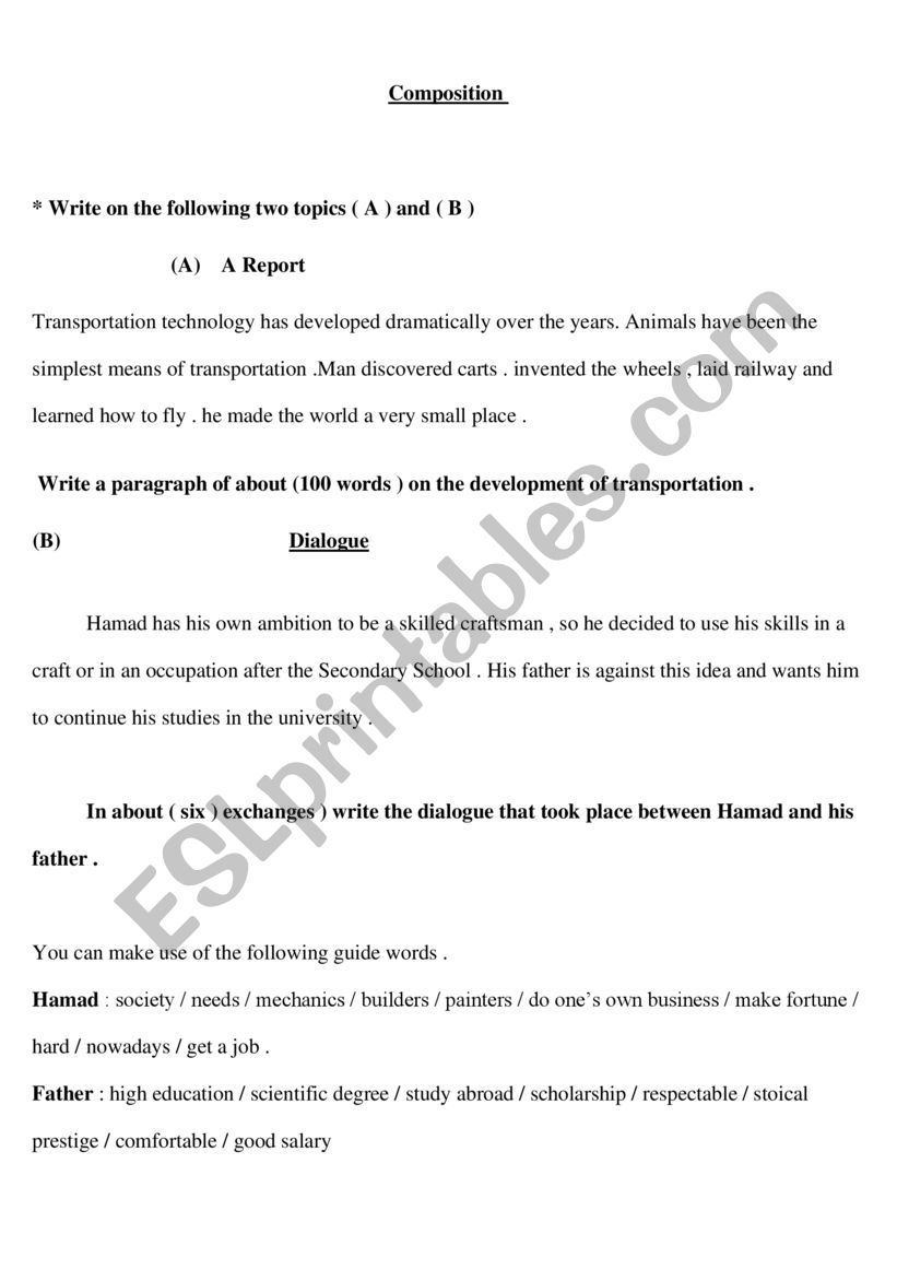 writing-esl-worksheet-by-abdessalemmohamed