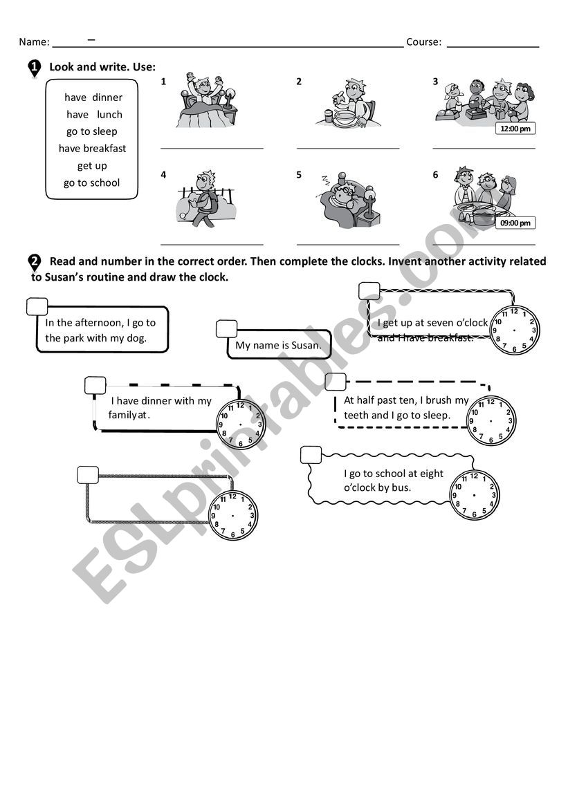 unit 4: My english trip test worksheet