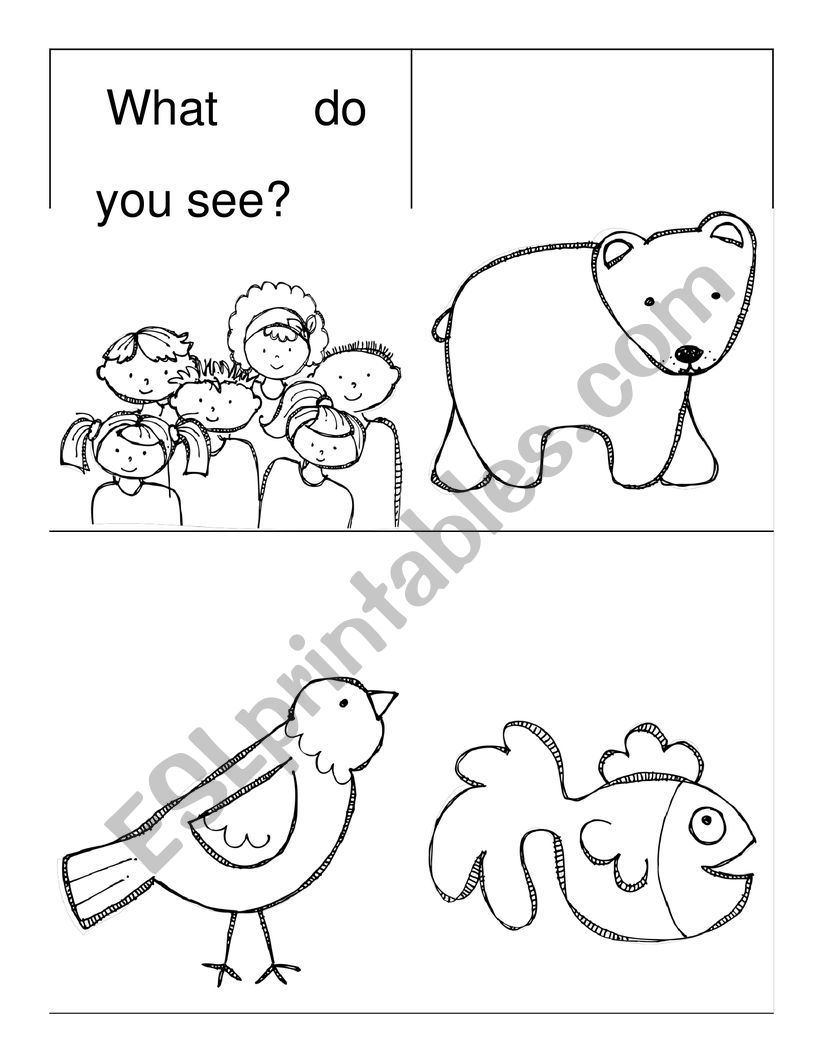 Brown bear worksheet