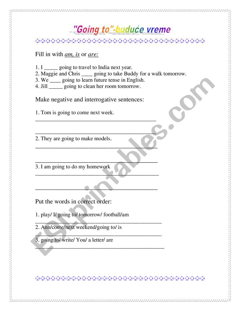 Going to worksheet