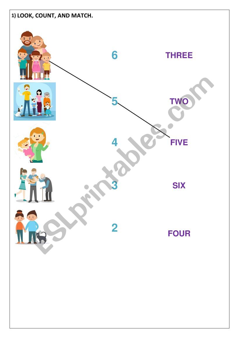 Numbers worksheet