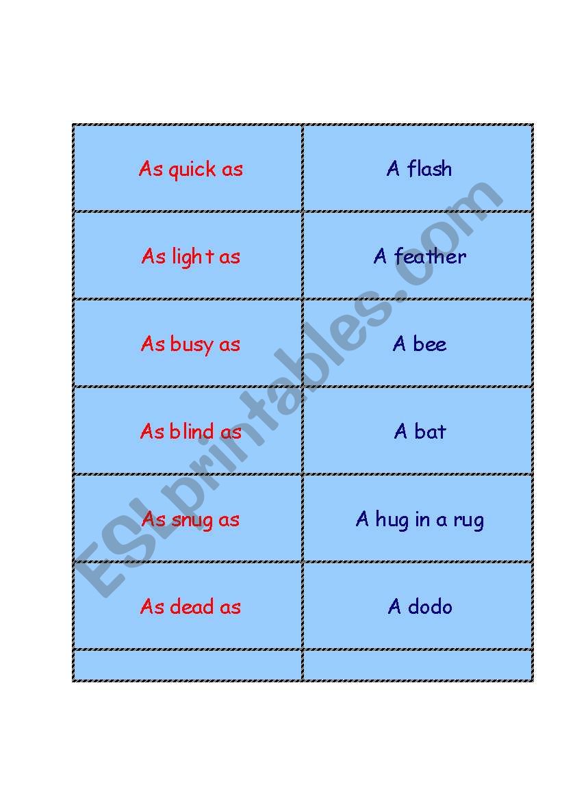 As quick as a flash worksheet