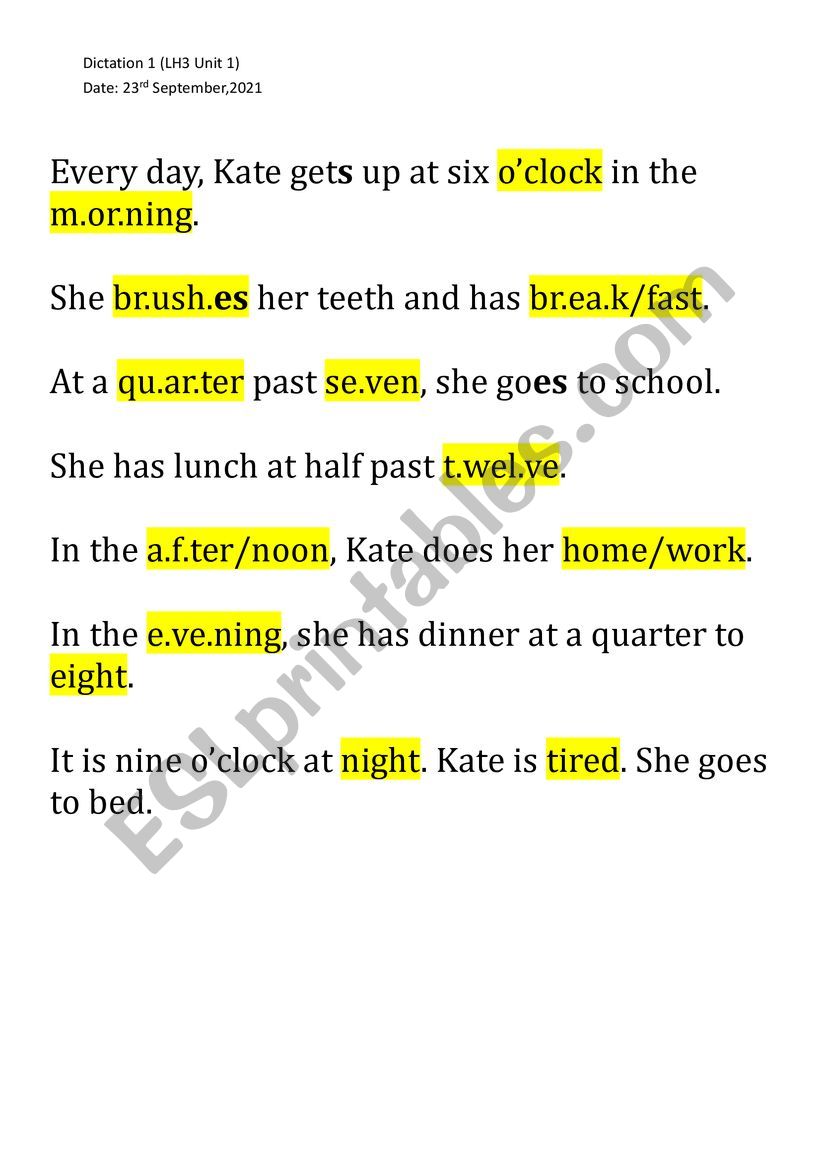 12 worksheet