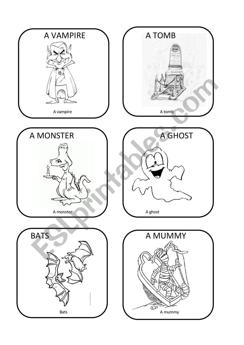 Halloween FL-1st set worksheet