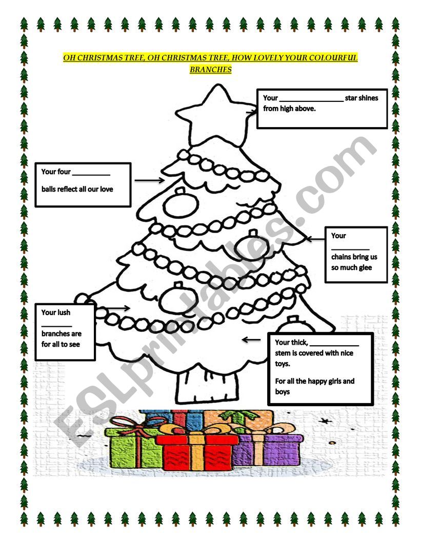 Oh Christmas Tree, Oh Christmas Tree 