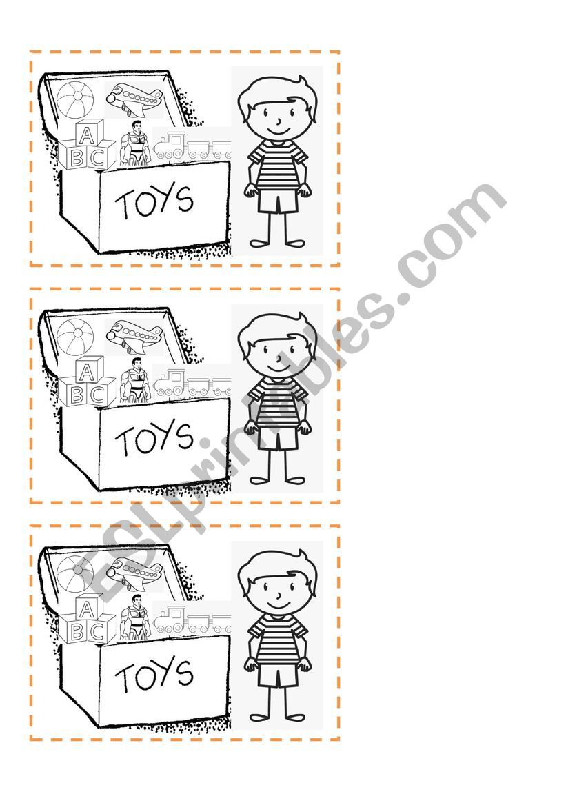 TOYS worksheet