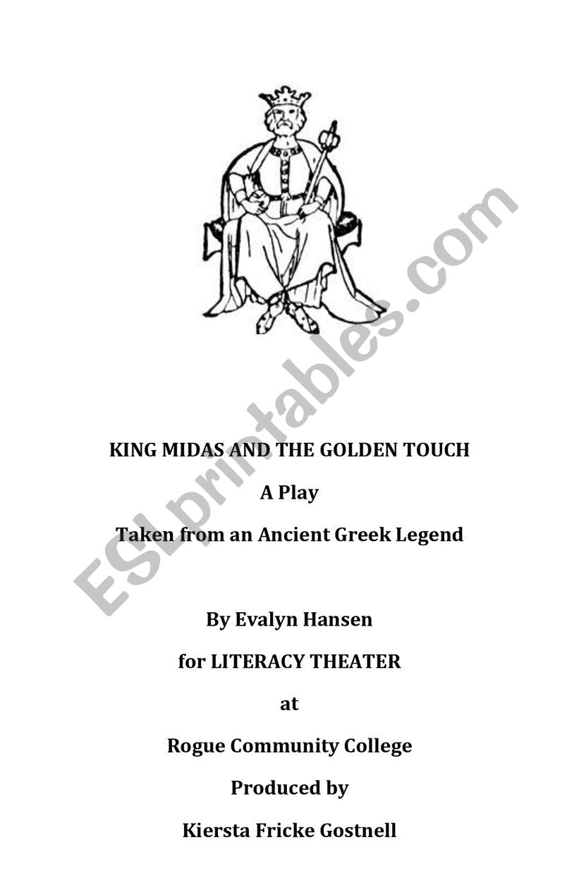 King Midas and the Golden Touoch