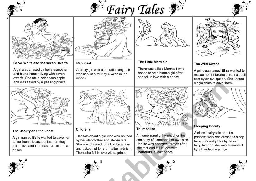 Fairy Tales worksheet