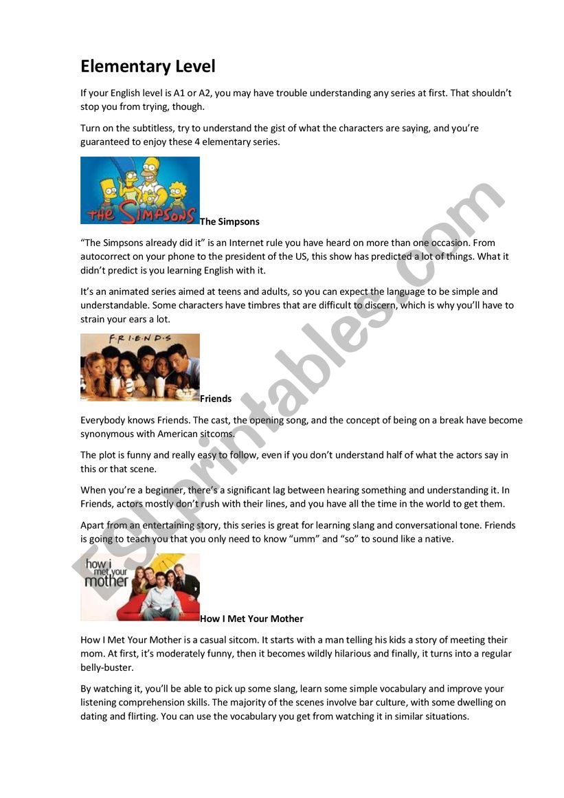 Series worksheet  worksheet