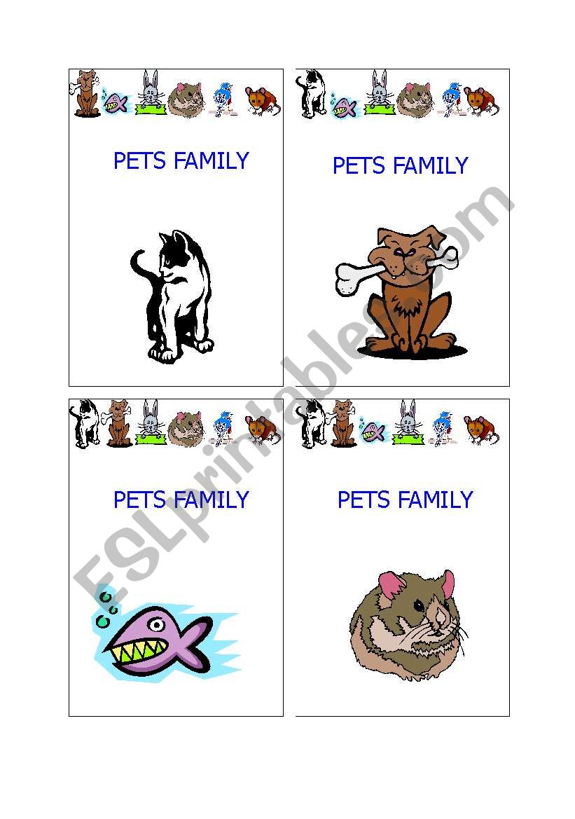 HAPPY FAMILY 4/4 worksheet