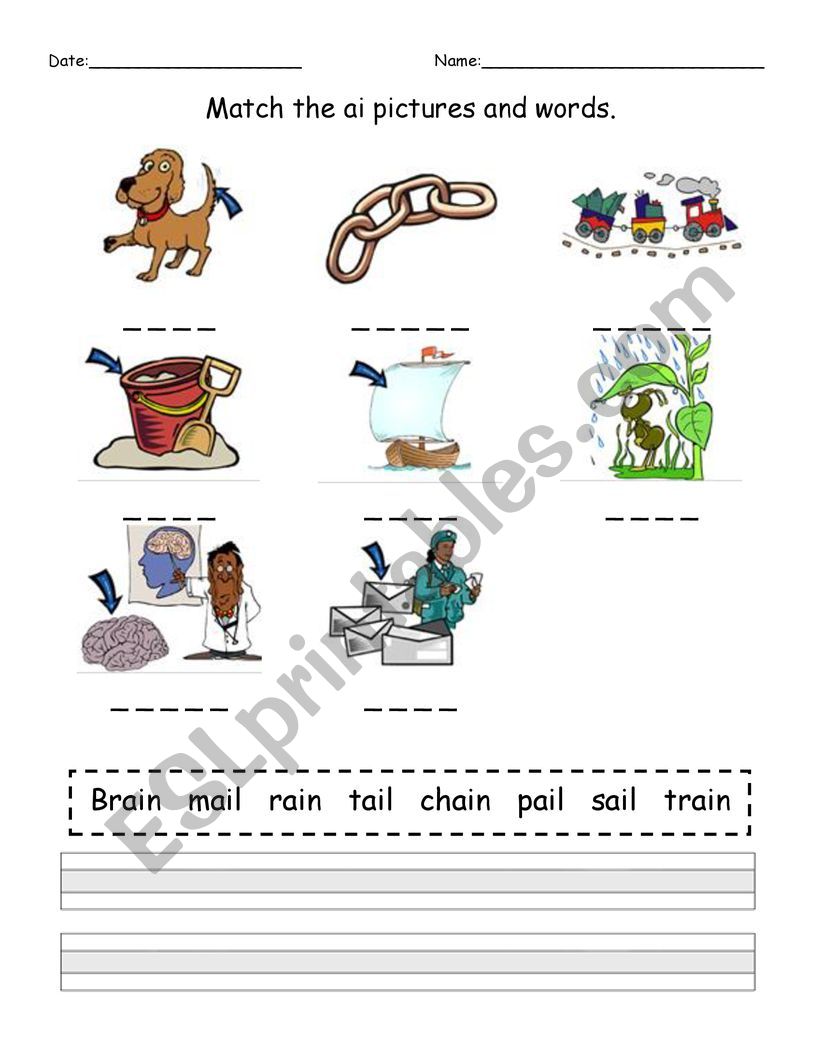 phonic worksheet