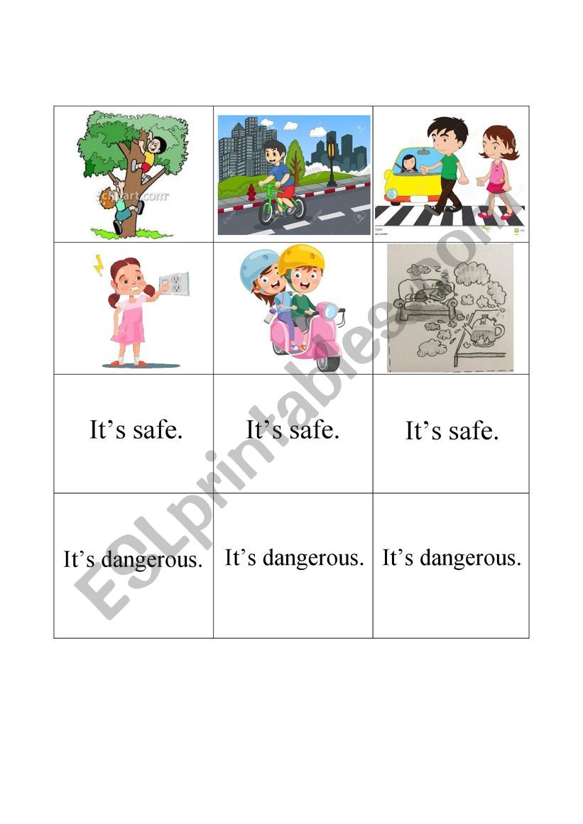 Matching game  worksheet