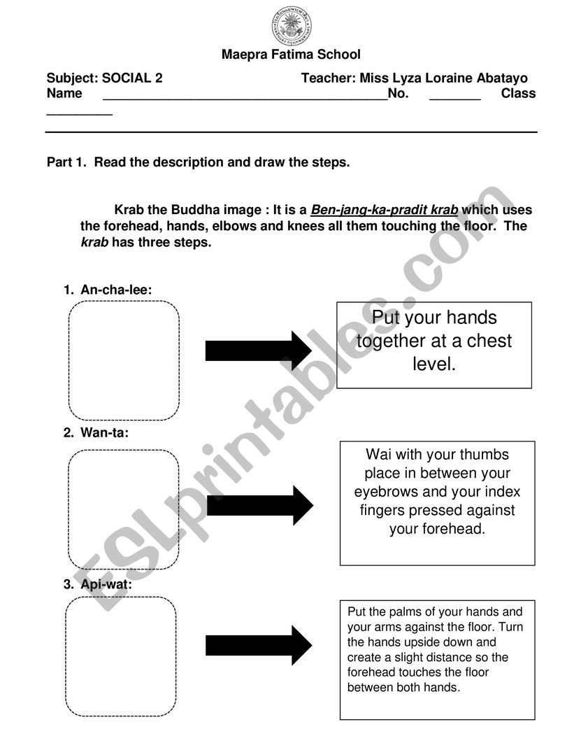 THAI SOCIAL STUDIES FOR GRADE 2