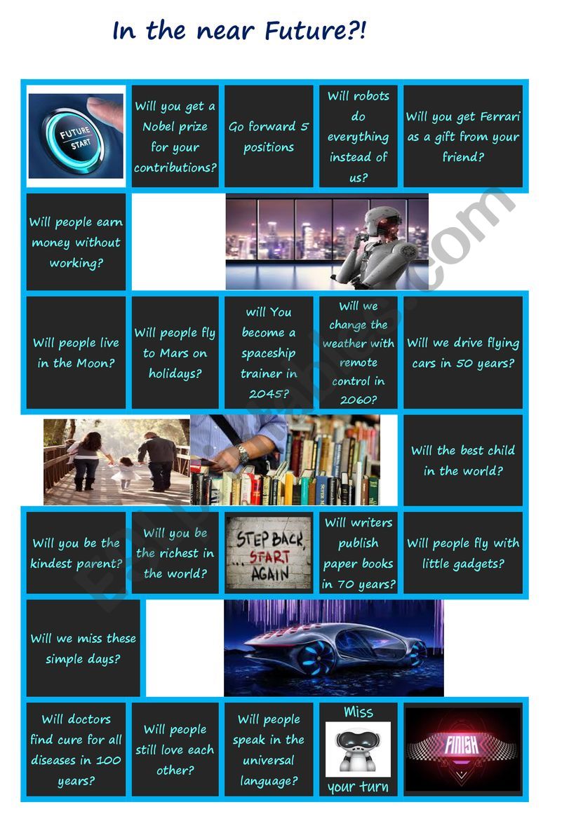 In the near Future worksheet