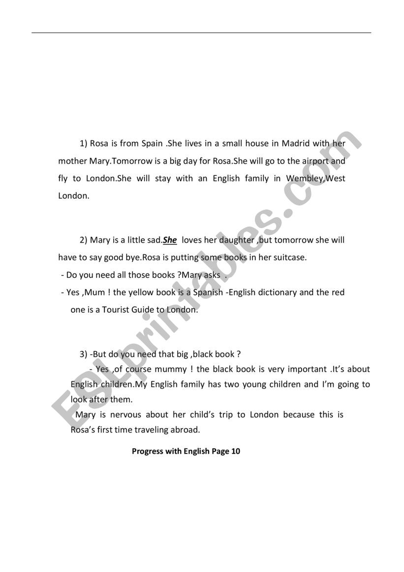 END OF TERM TEST N1 8TH FORM worksheet