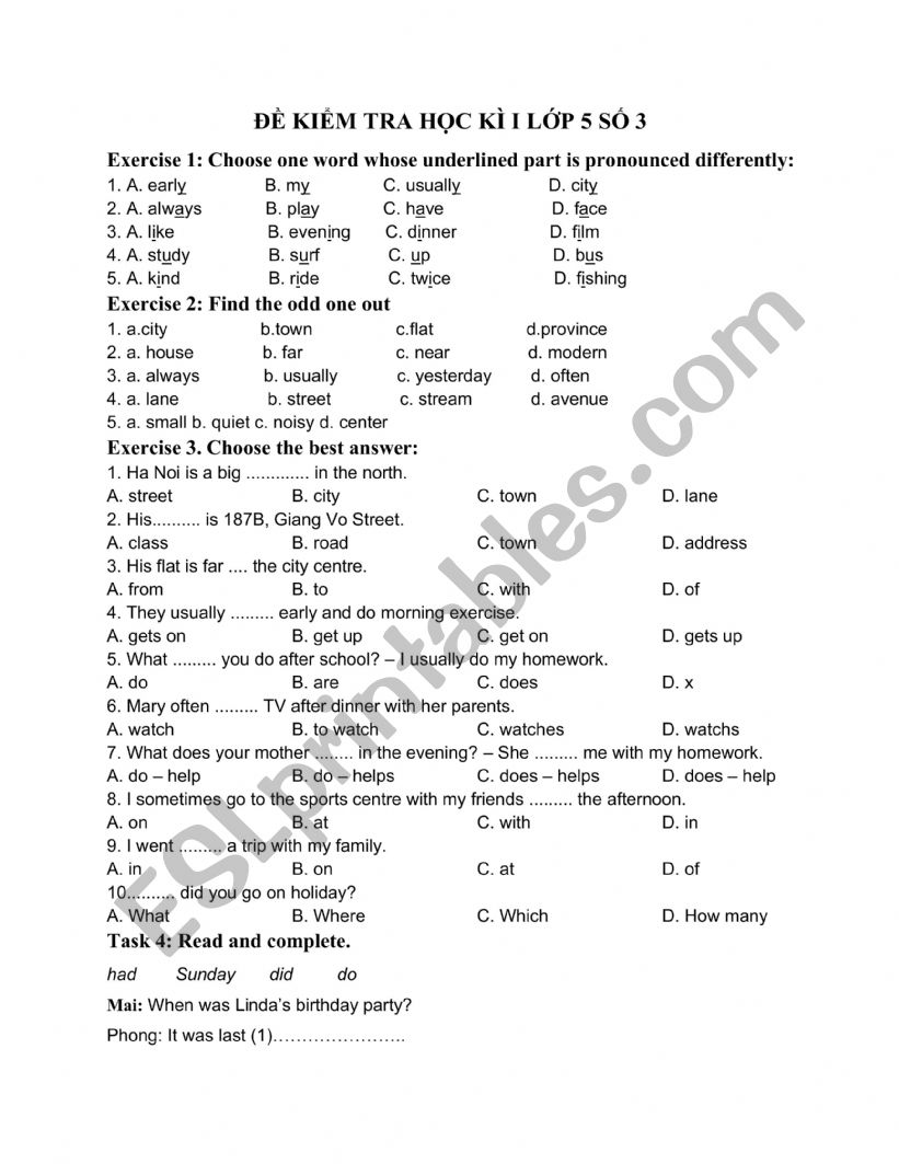 review  worksheet