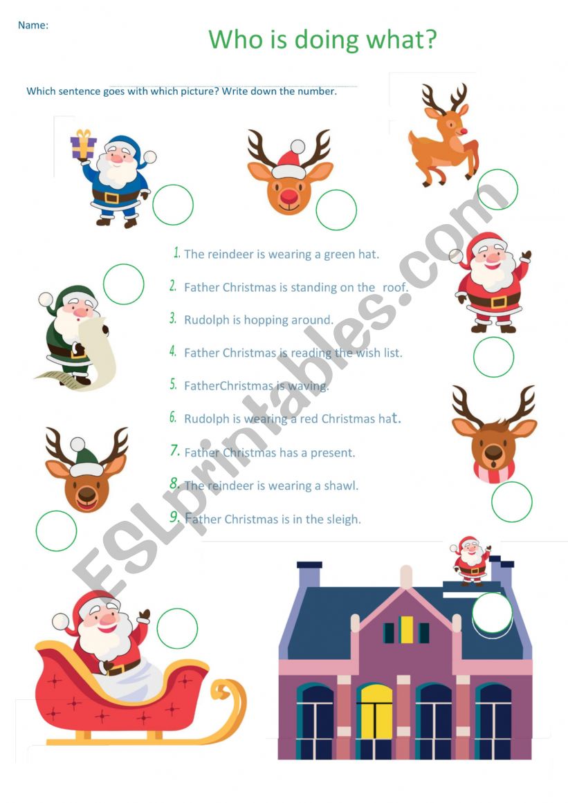 Father Christmas - Who is doing what?