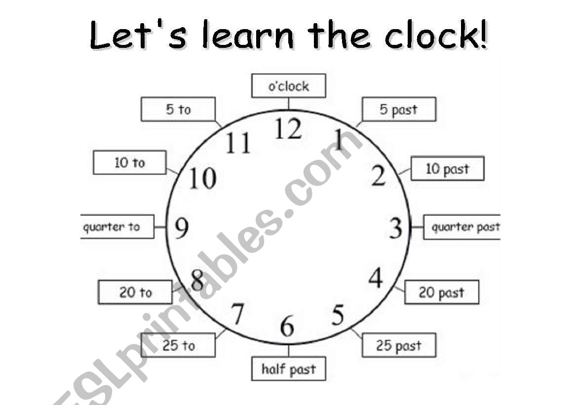 time worksheet