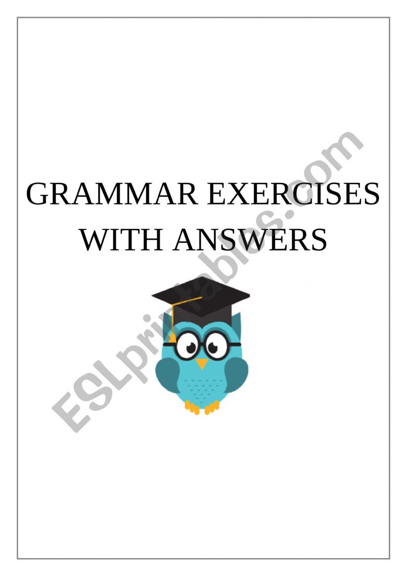 Present Continuous - Grammar Exercises - WITH ANSWERS