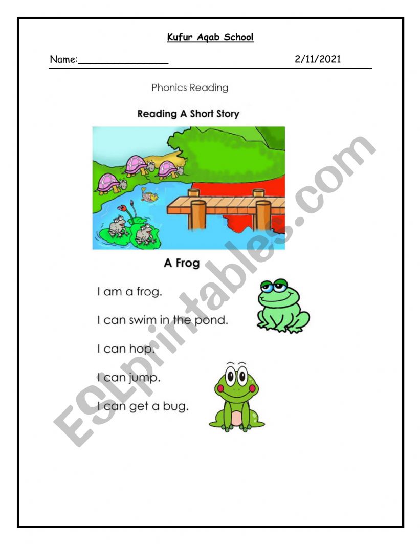 sound a story worksheet