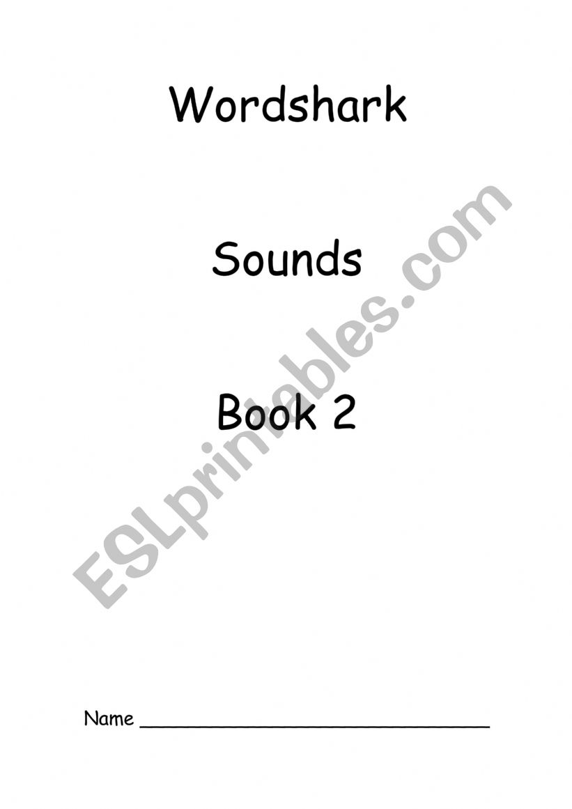 Wordshark Initial Sounds book 2