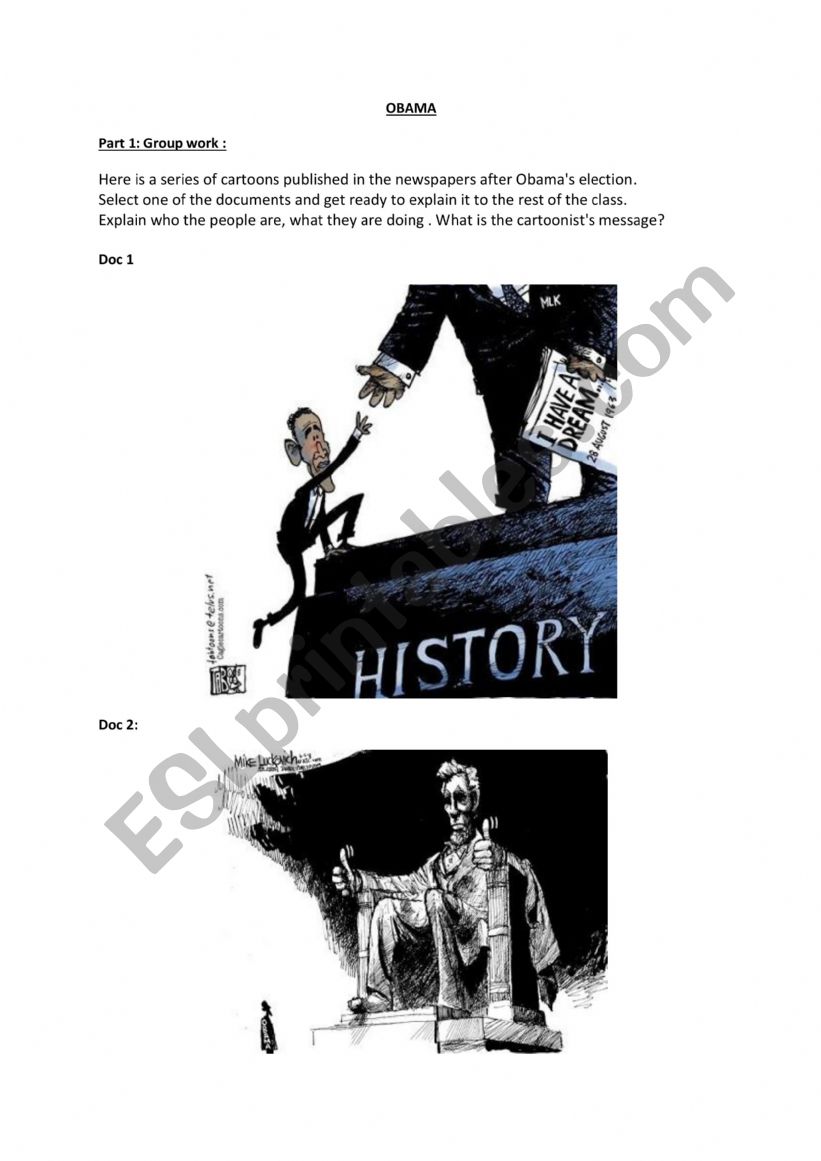 Obama�s election worksheet