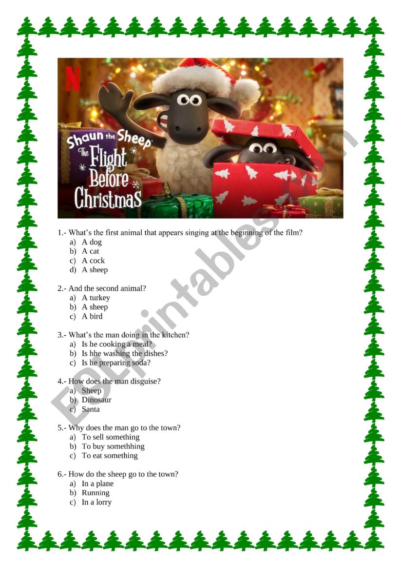 Shaun the sheep the flight before christmas
