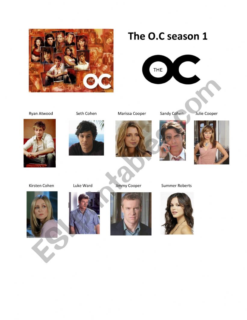 The O.C.  worksheet