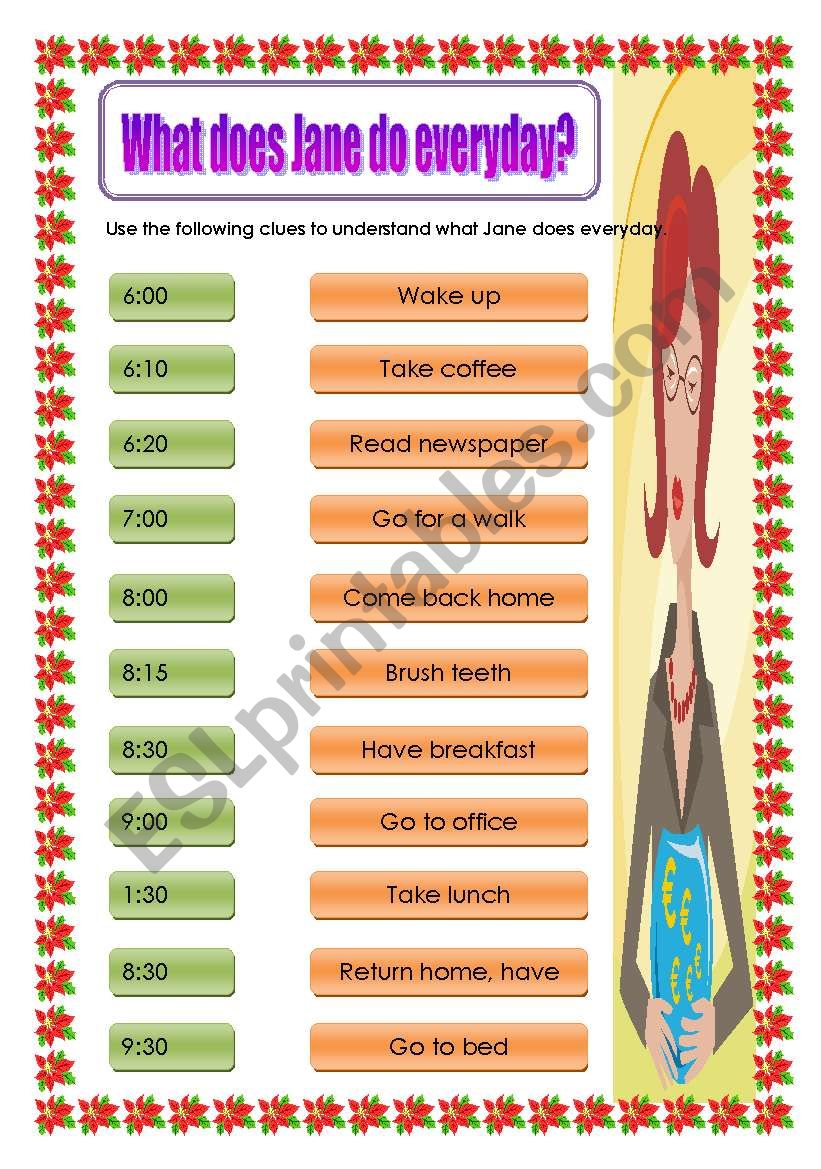 Simple Present - Speaking & Writing