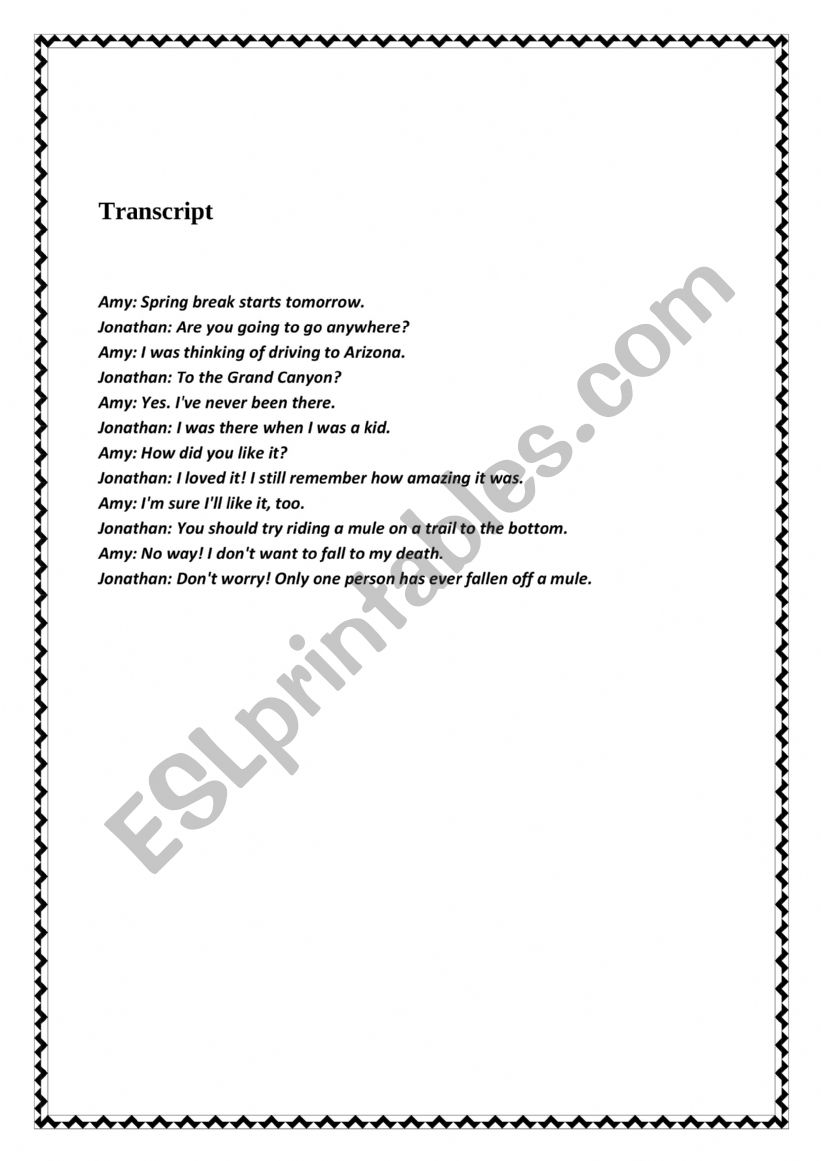 mid term test 2 3rd form worksheet