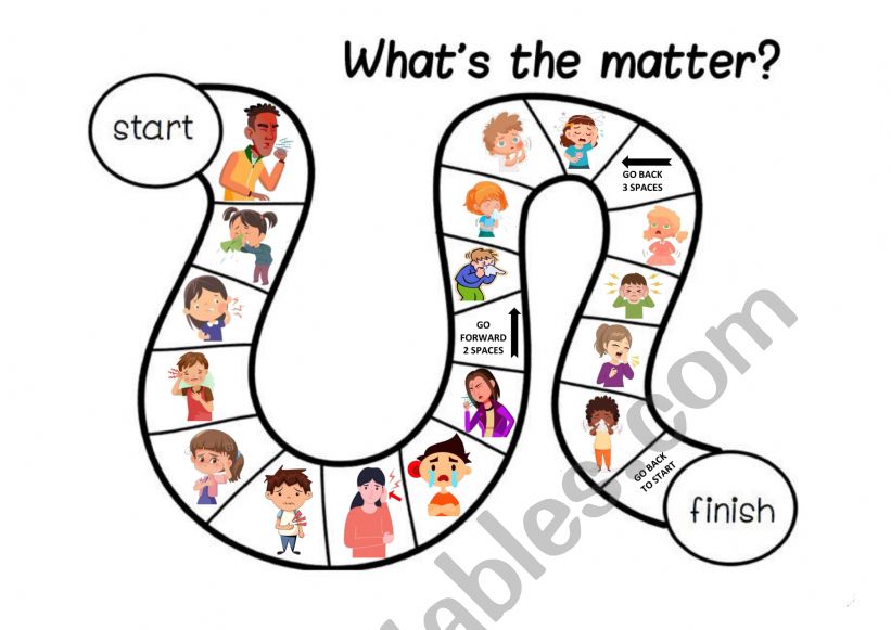 What�s the matter? worksheet