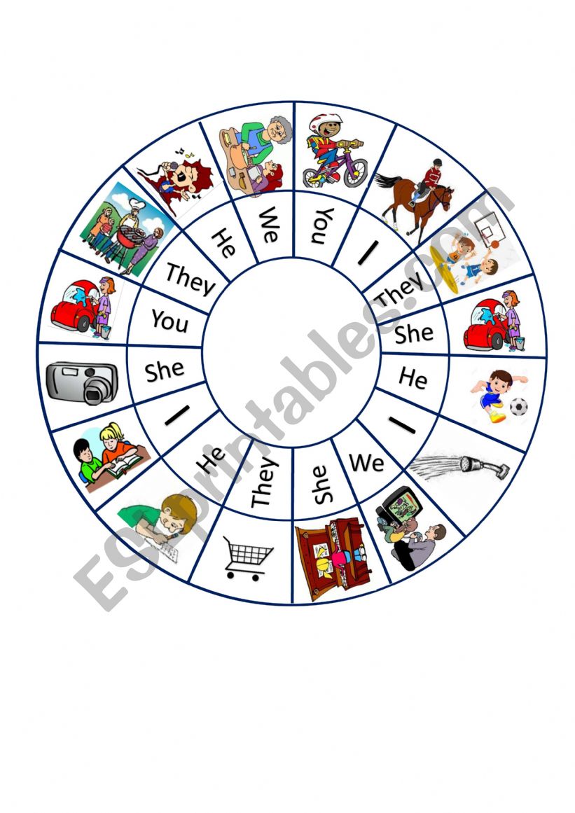 have to & want to (prize wheel GAME)