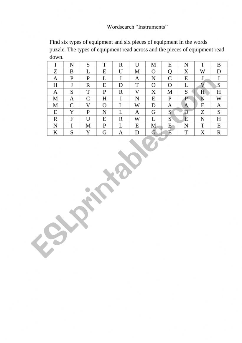 Wordsearch 