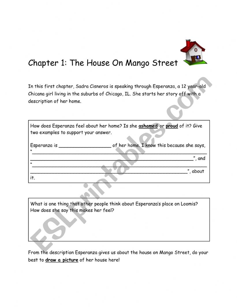 Chapter 1: The House On Mango Street