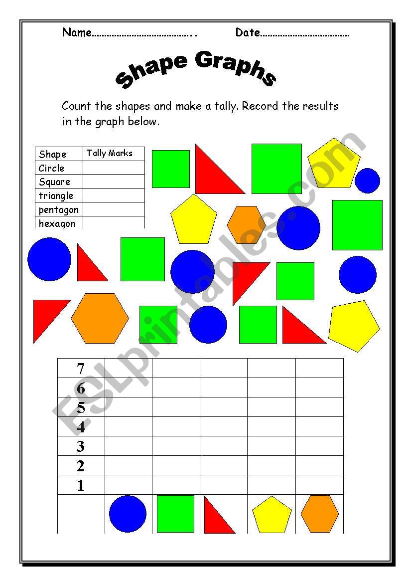 Graphs worksheet