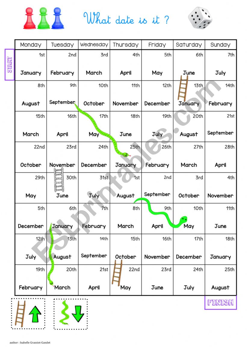 what date is it ?  worksheet