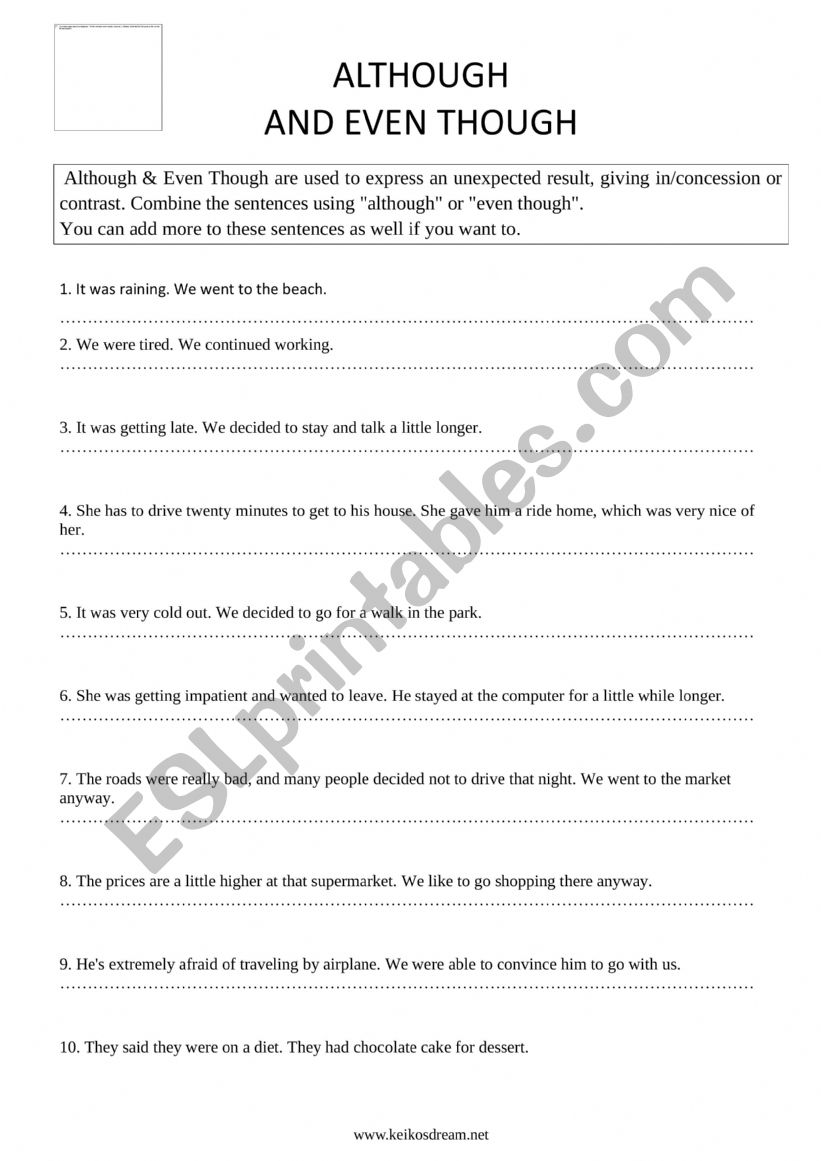 enter worksheet